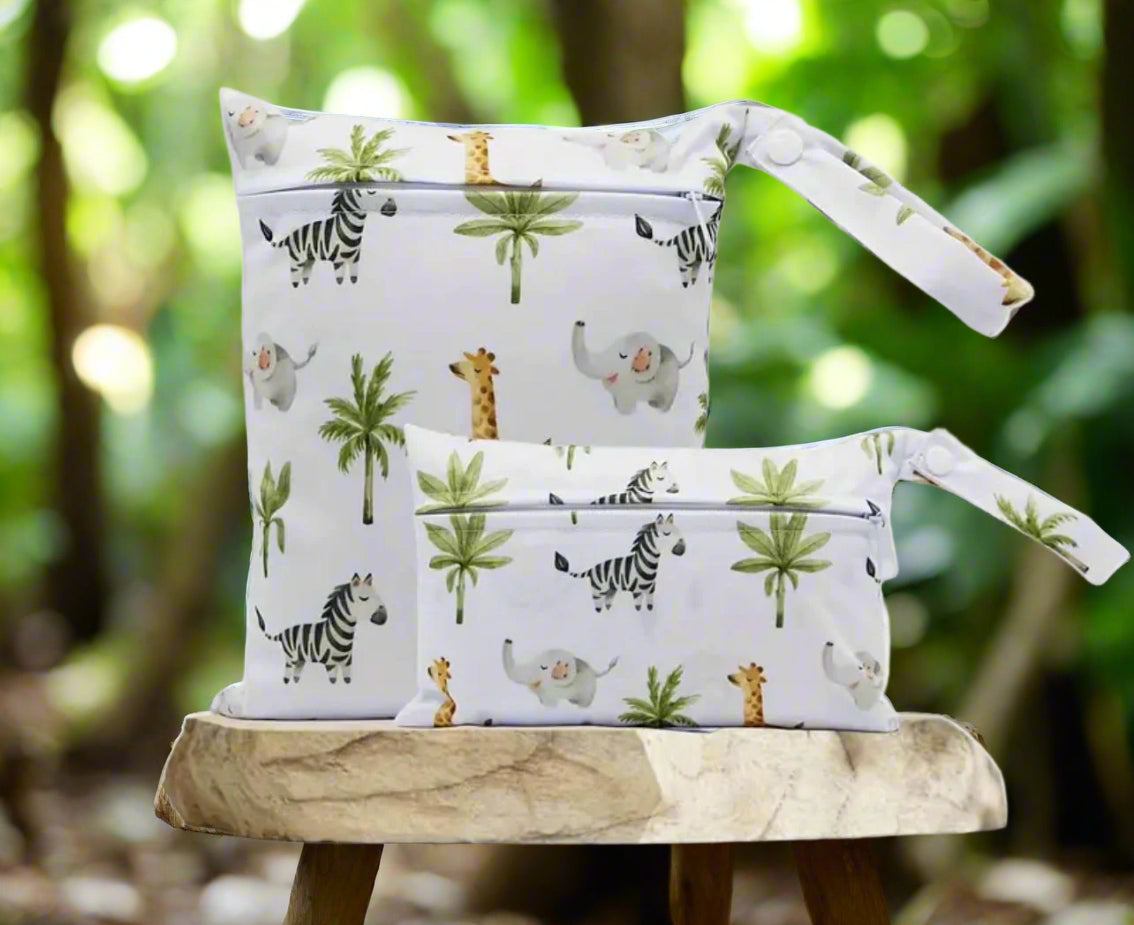 African Animals - Wet/Dry Bag - Set of 2