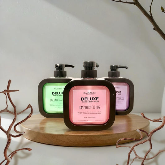Radiance Deluxe Hand & Bodywash – 320ml Reusable Dispenser