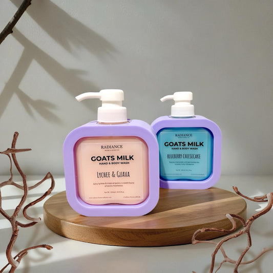 Radiance Goats Milk Soap – 320ml Reusable Dispenser