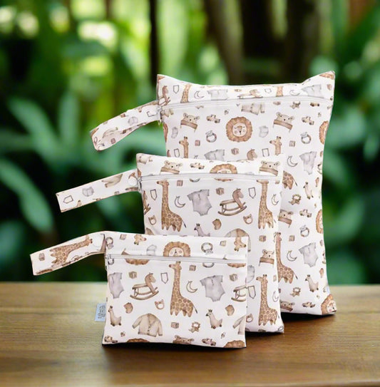 Giraffe - Wet/Dry Bag - Set of 3