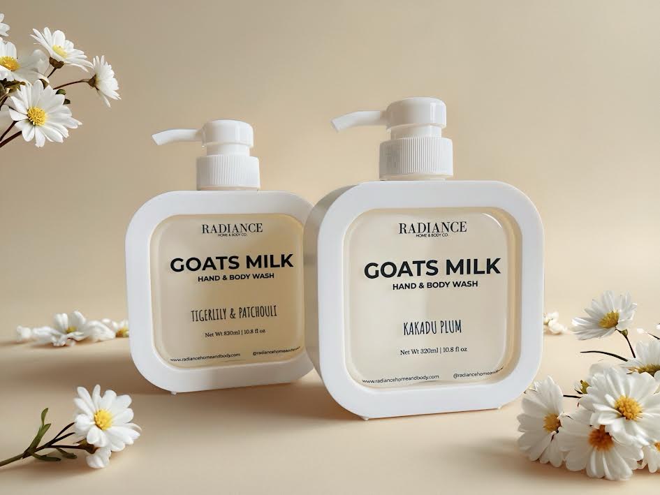 320ml Deluxe Hand & Bodywash | Goats Milk Soap