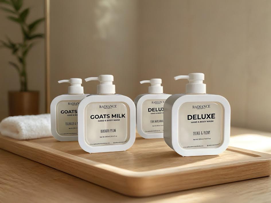 320ml Deluxe Hand & Bodywash | Goats Milk Soap