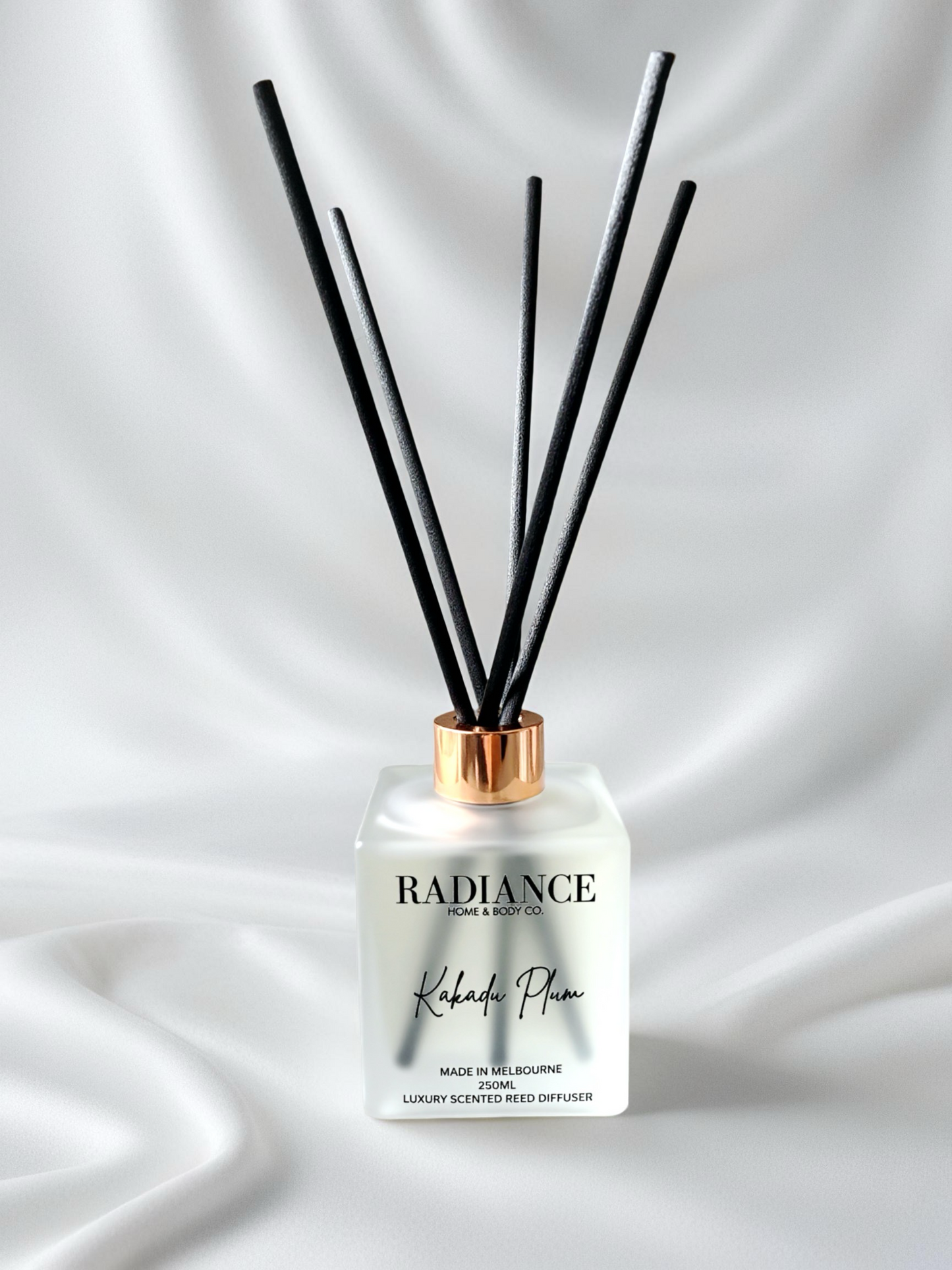 Radiance – Home & Body Co. 250ml Reed Diffuser | Frosted Square Collection