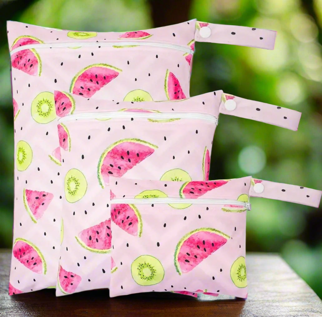 Watermelon Style - Wet/Dry Bag - Set of 3
